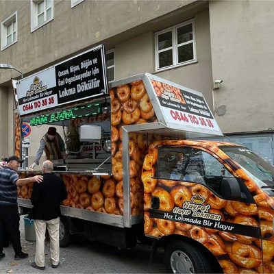 Hayır Lokması, Lokma Döktürme, İstanbul Lokmacı