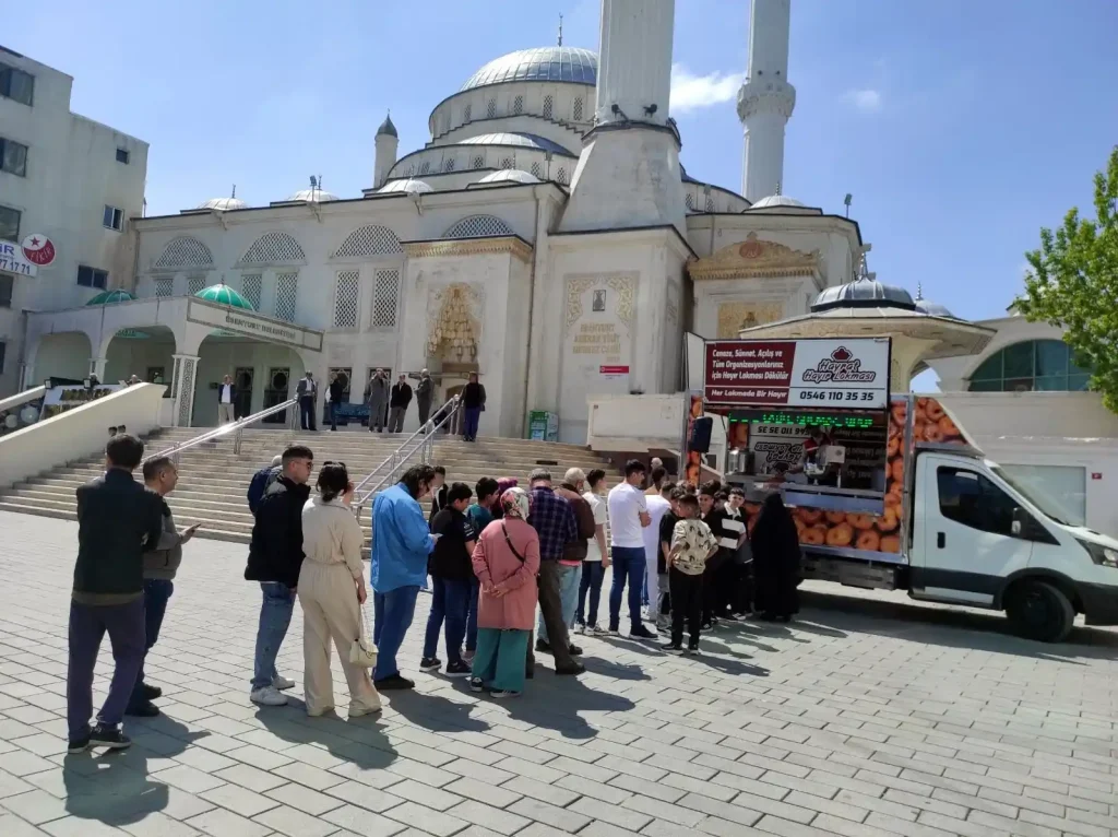 Hayır lokması, Lokmacı ve Mobil Lokma Dağıtımı