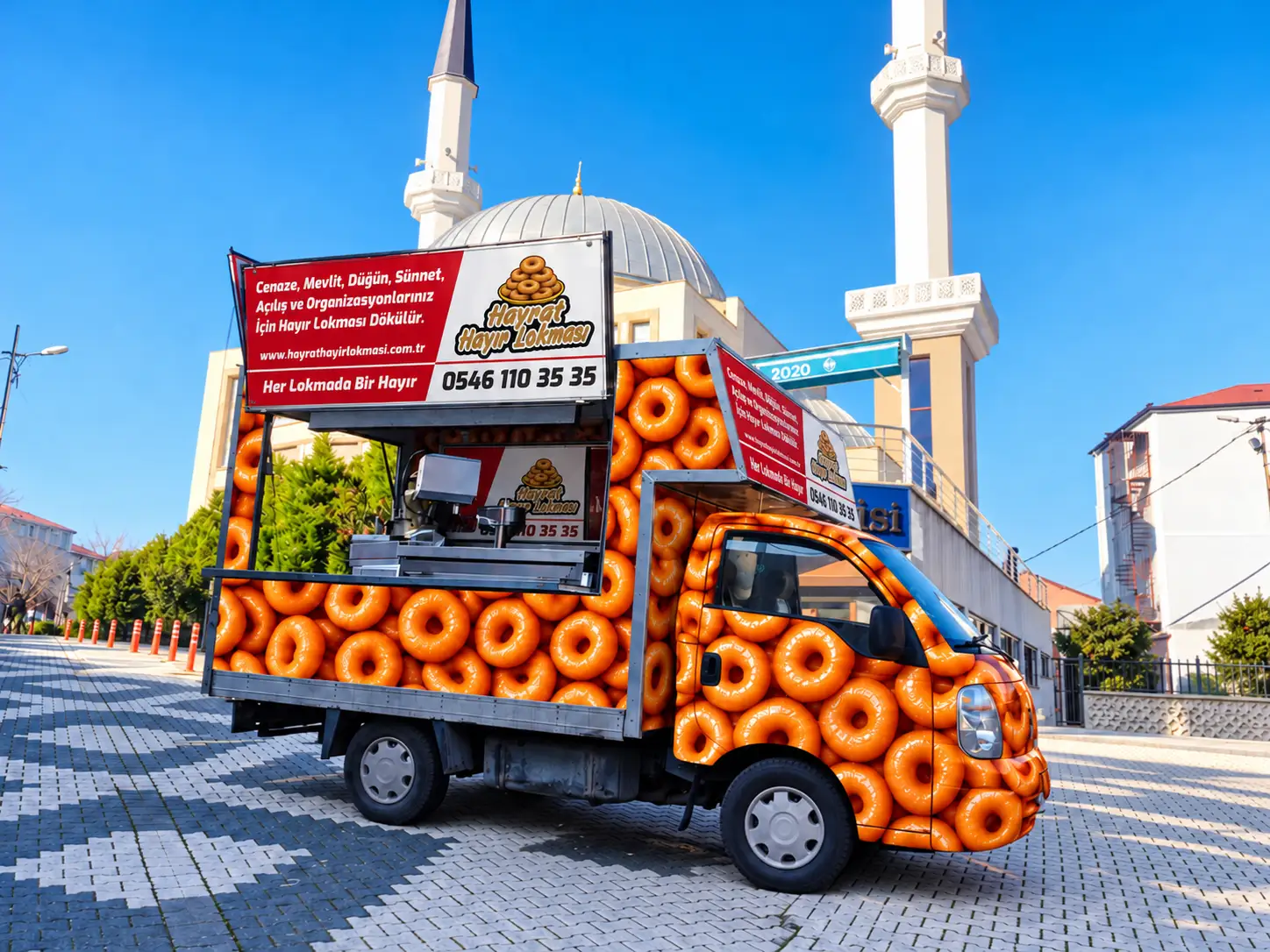Hayrat Hayır Lokması - Mobil Hayır Lokması Aracı